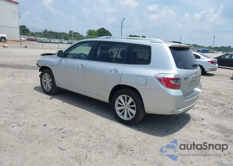 2008 Toyota Highlander Hybrid Limited из США, поврежденный, VIN JTEEW44A782001687